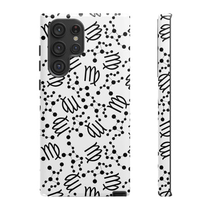 Tough Cases with the Virgo Zodiac sign for iPhone, Samsung Galaxy, and Google Pixel devices
