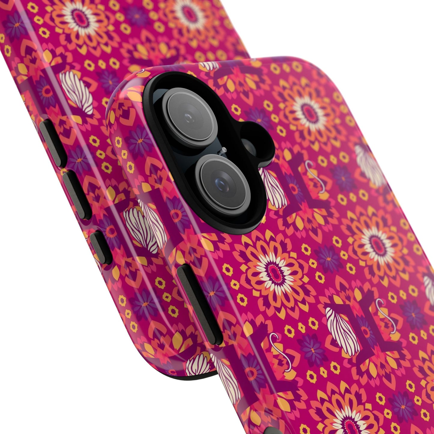 Tough Cases, Gemini, Zodiac v1, Flower Pattern