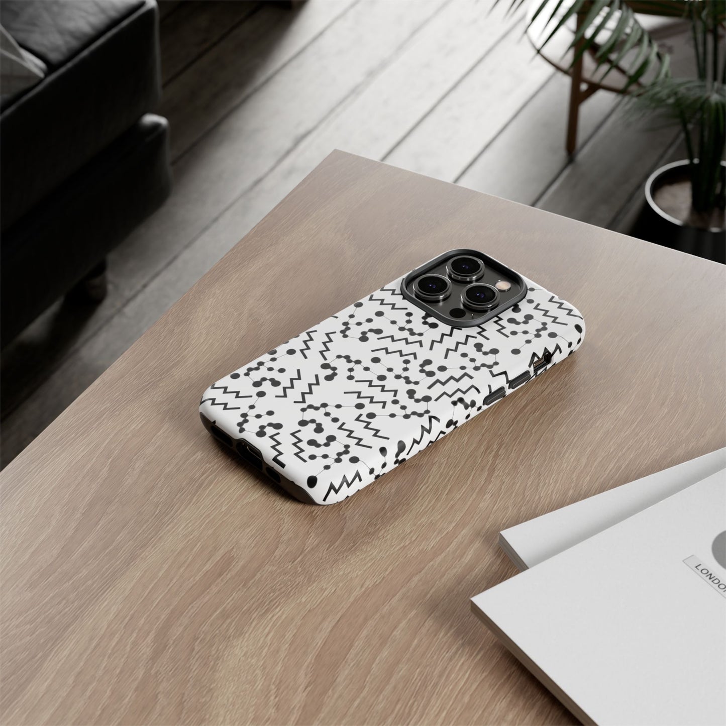 Tough Cases with the Aquarius Zodiac sign for iPhone, Samsung Galaxy, and Google Pixel devices