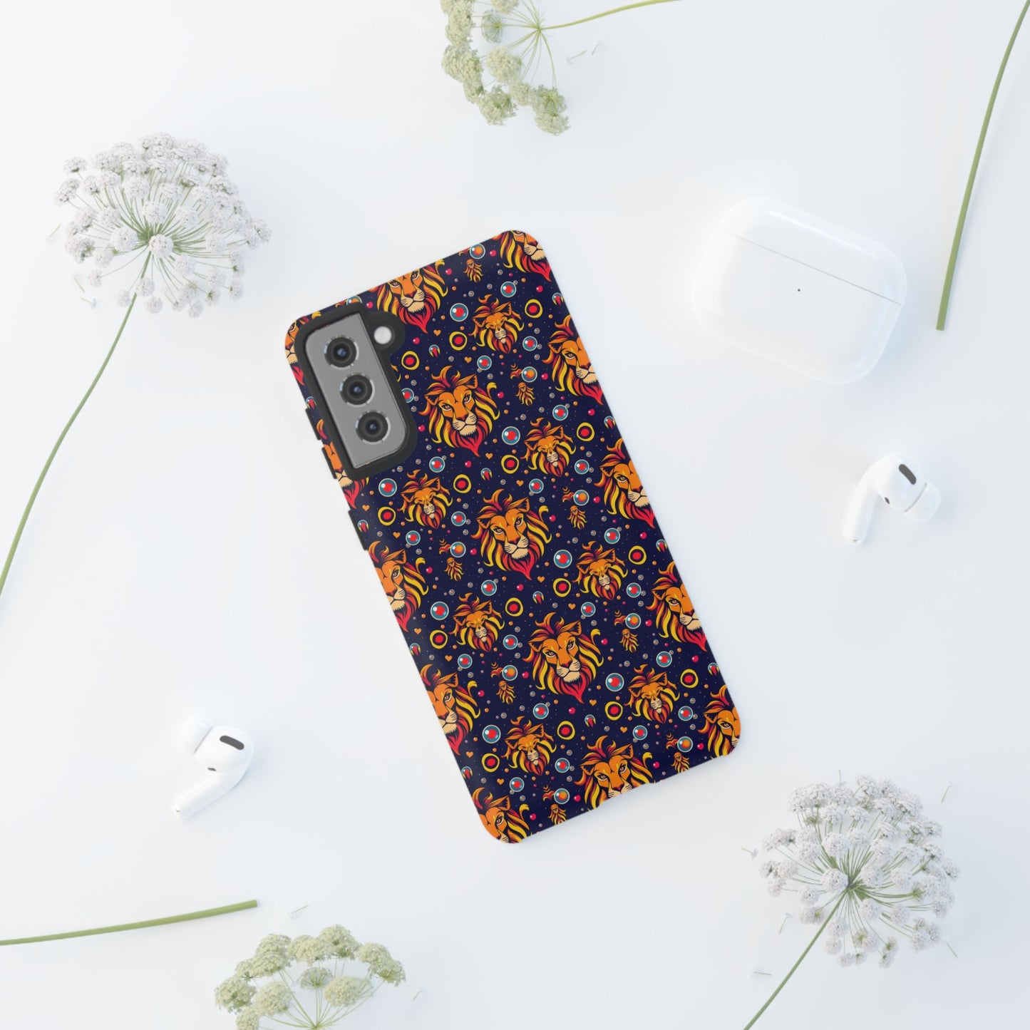 Tough Cases, Leo, Zodiac, Bubble Pattern