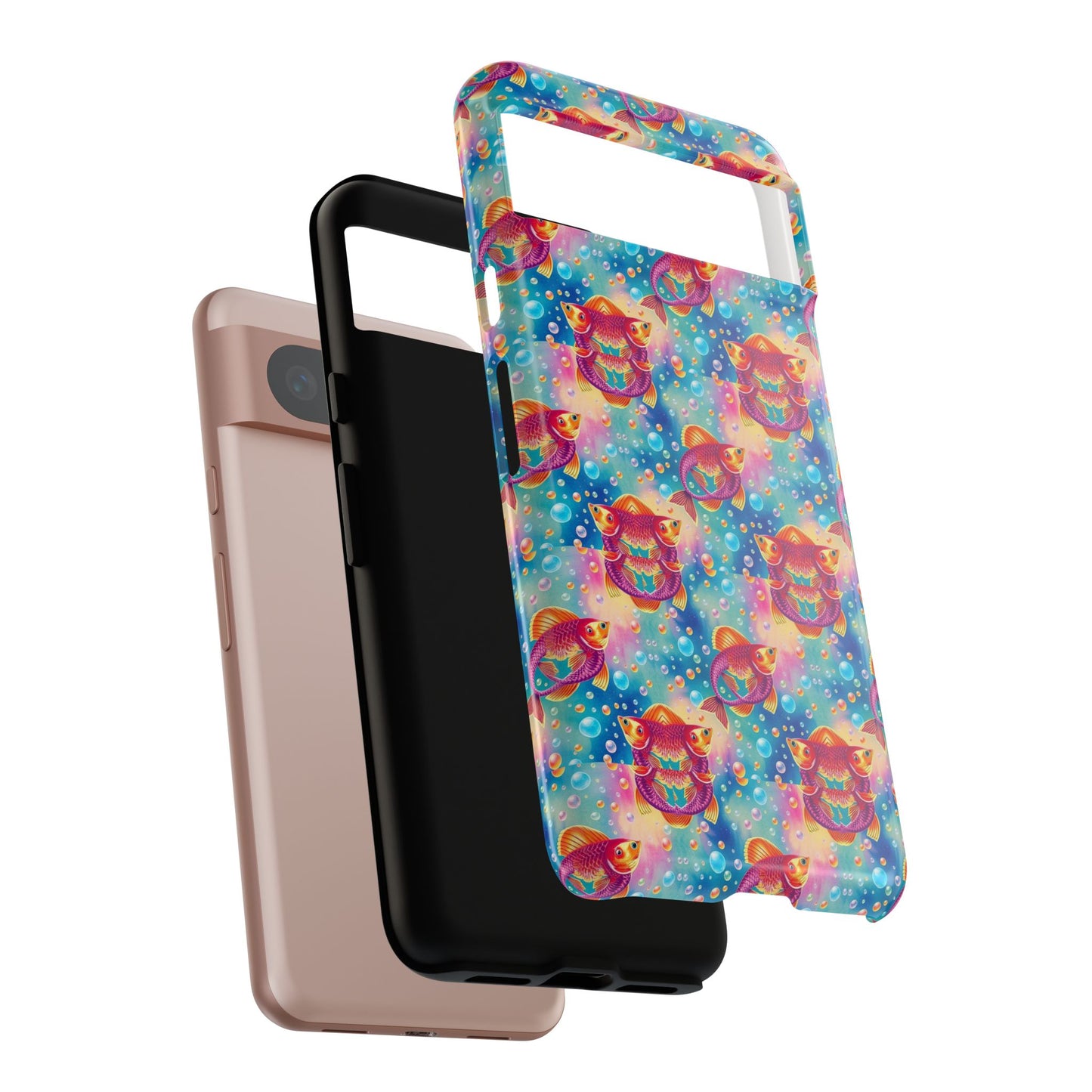 Tough Cases, Pisces, Zodiac v1, Bubble Pattern