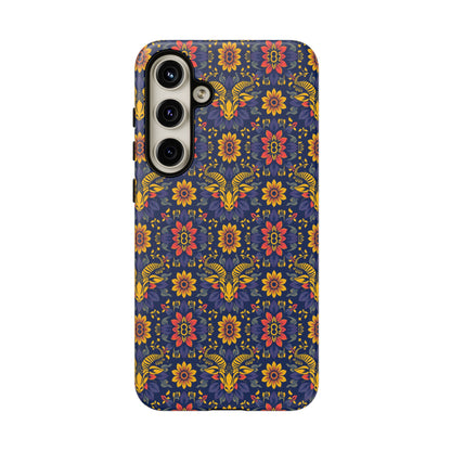 Tough Cases, Taurus, Zodiac v3, Flower Pattern