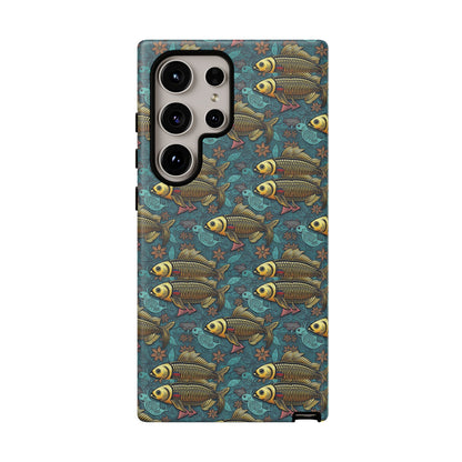 Tough Cases, Pisces, Zodiac v1, Metal Pattern
