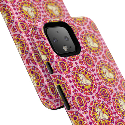 Tough Cases, Capricorn, Zodiac v4, Flower Pattern