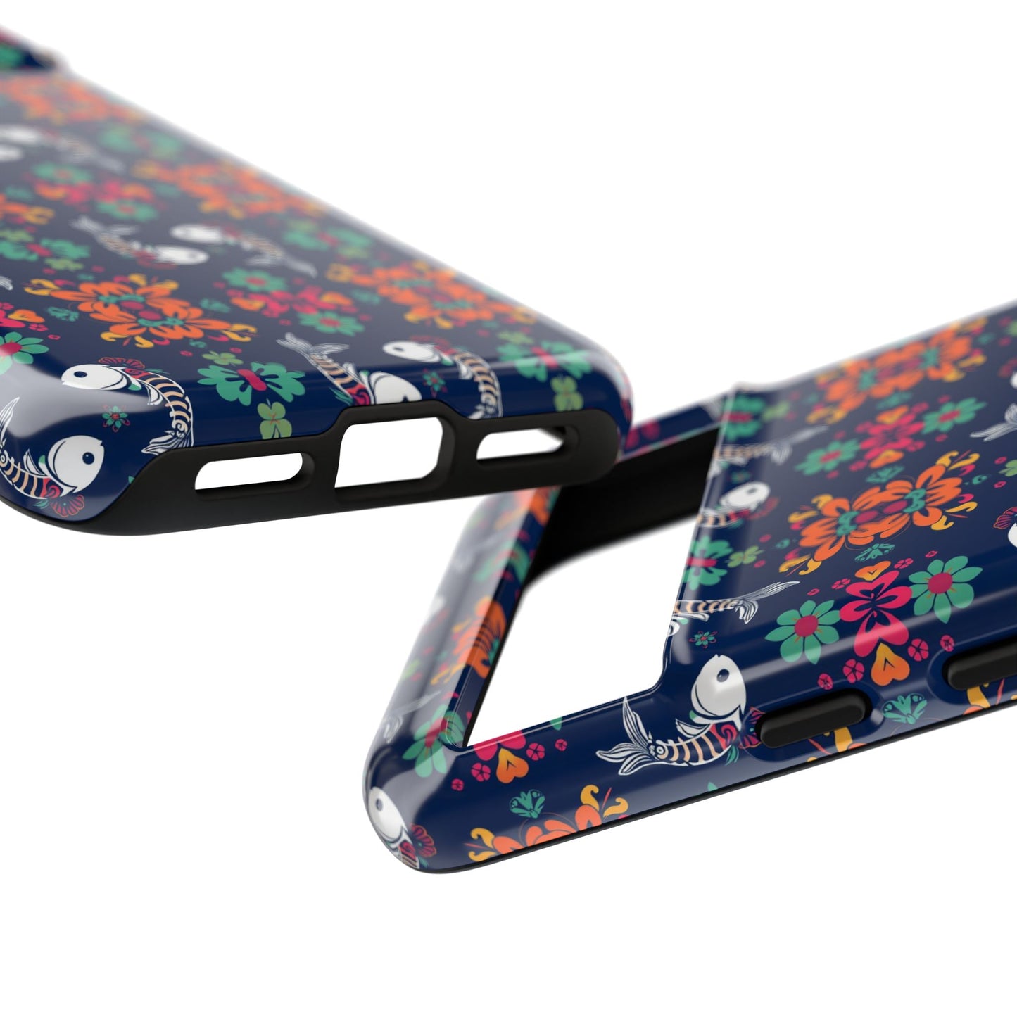 Tough Cases, Pisces, Zodiac, Flower Pattern