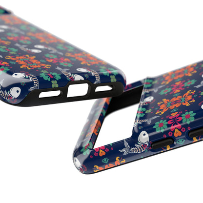 Tough Cases, Pisces, Zodiac, Flower Pattern