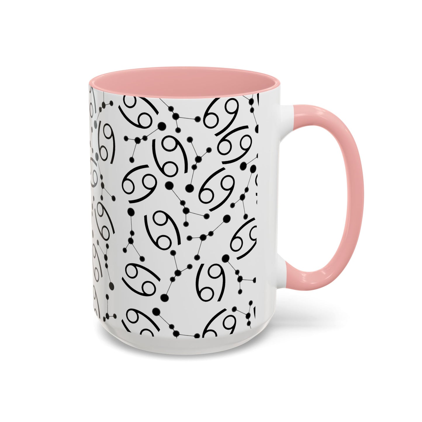 Accent Coffee Mug with the Cancer sign (11, 15oz)