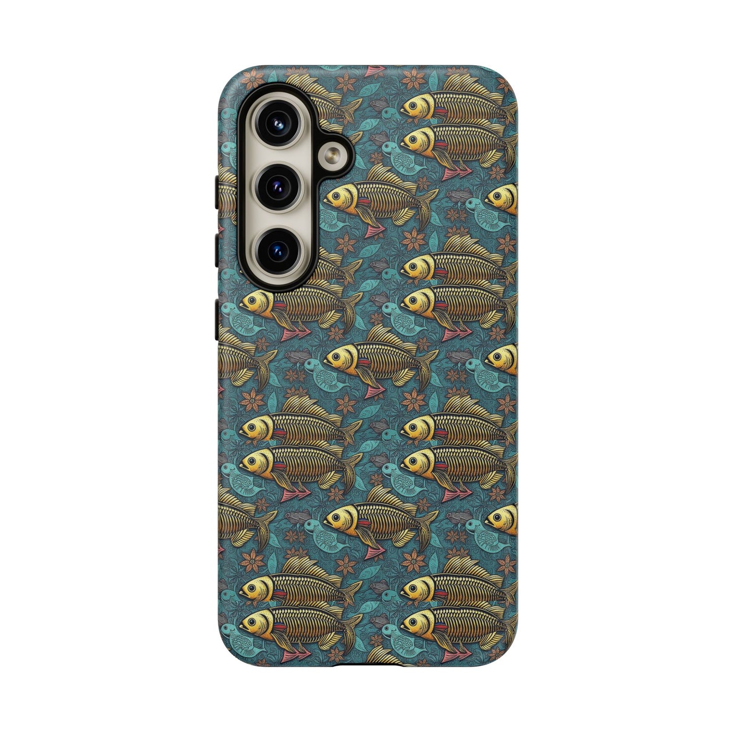 Tough Cases, Pisces, Zodiac v1, Metal Pattern