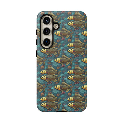 Tough Cases, Pisces, Zodiac v1, Metal Pattern