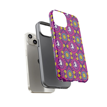 Tough Cases, Capricorn, Zodiac, Flower Pattern