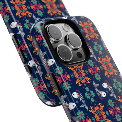 Tough Cases, Pisces, Zodiac, Flower Pattern