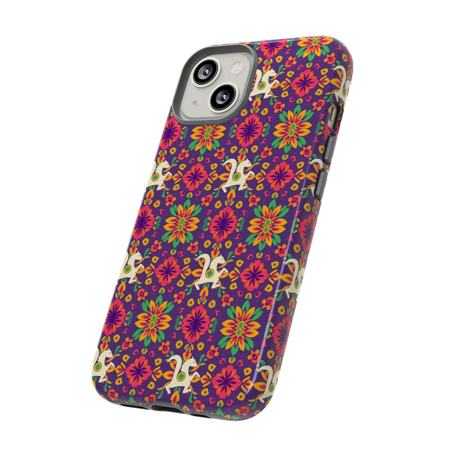 Tough Cases, Aquarius, Zodiac v1, Flower Pattern