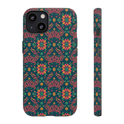 Tough Cases, Cancer, Zodiac v4, Flower Pattern