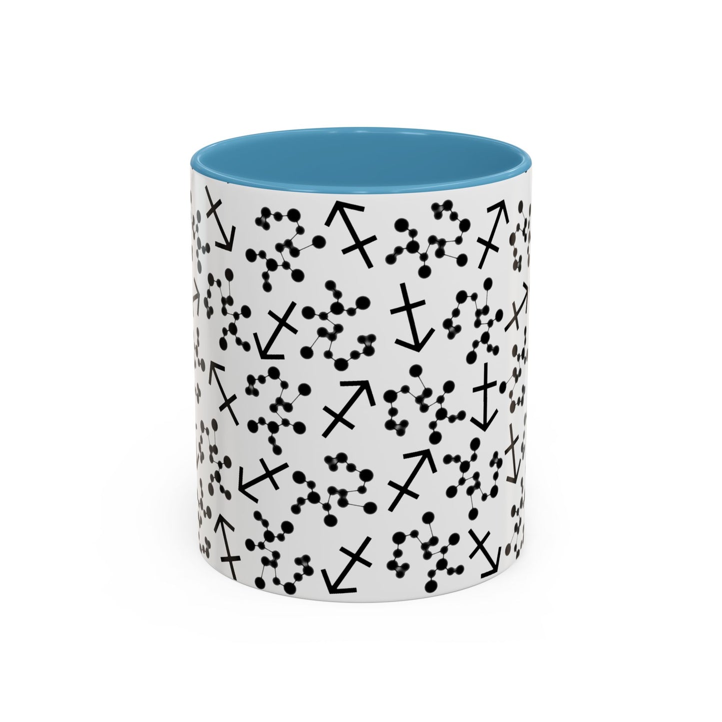 Accent Coffee Mug with the Sagittarius sign (11, 15oz)