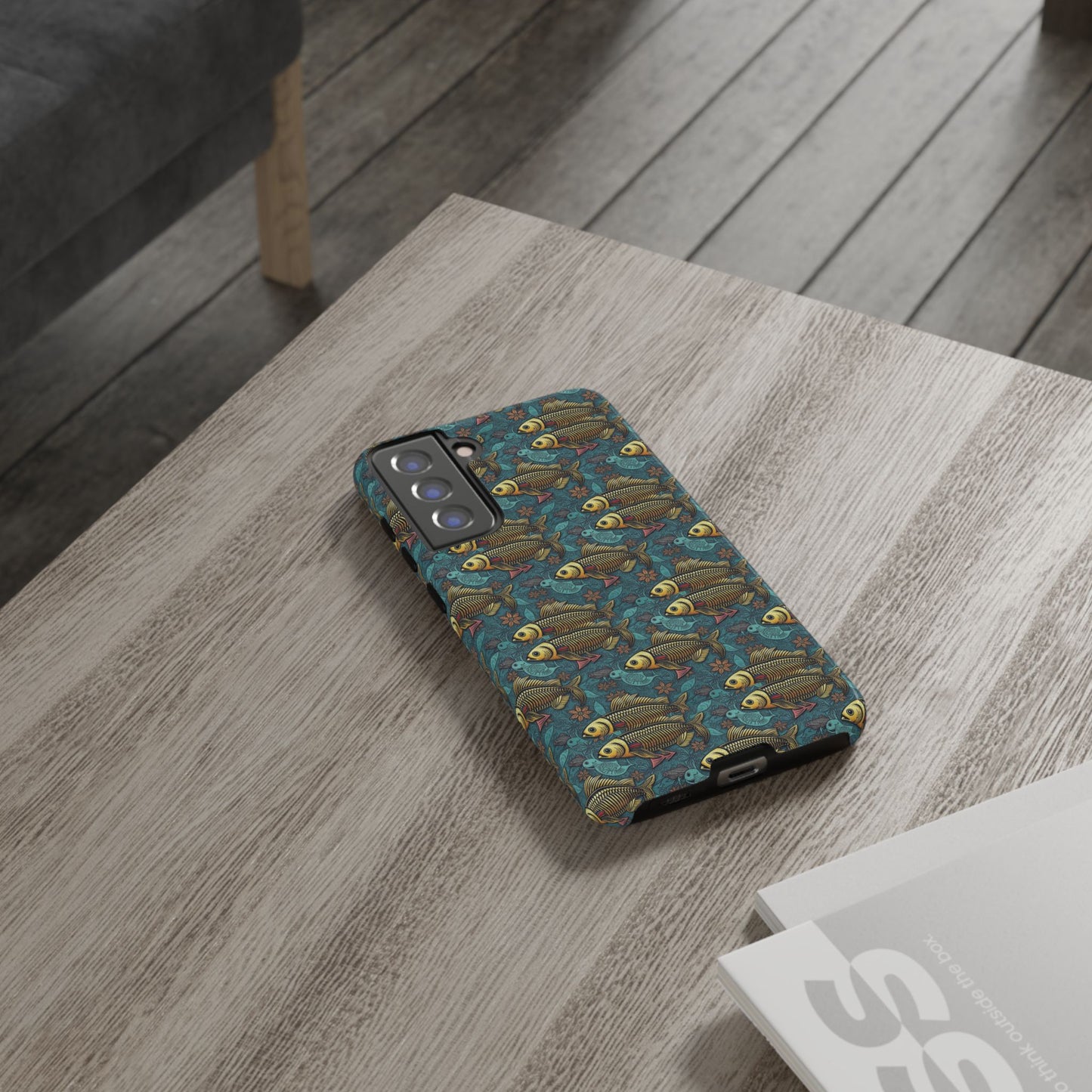 Tough Cases, Pisces, Zodiac v1, Metal Pattern