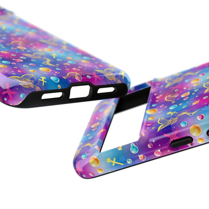 Tough Cases, Sagittarius, Zodiac v3, Bubble Pattern