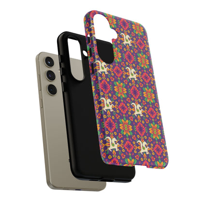 Tough Cases, Aquarius, Zodiac v1, Flower Pattern