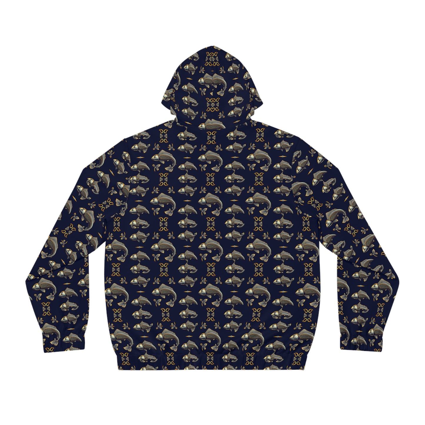 Full-Zip Hoodie (AOP), Pisces, Zodiac v2, Pattern