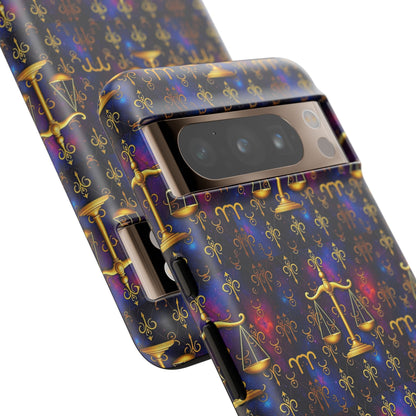 Tough Cases, Libra, Zodiac v2, Metal Pattern