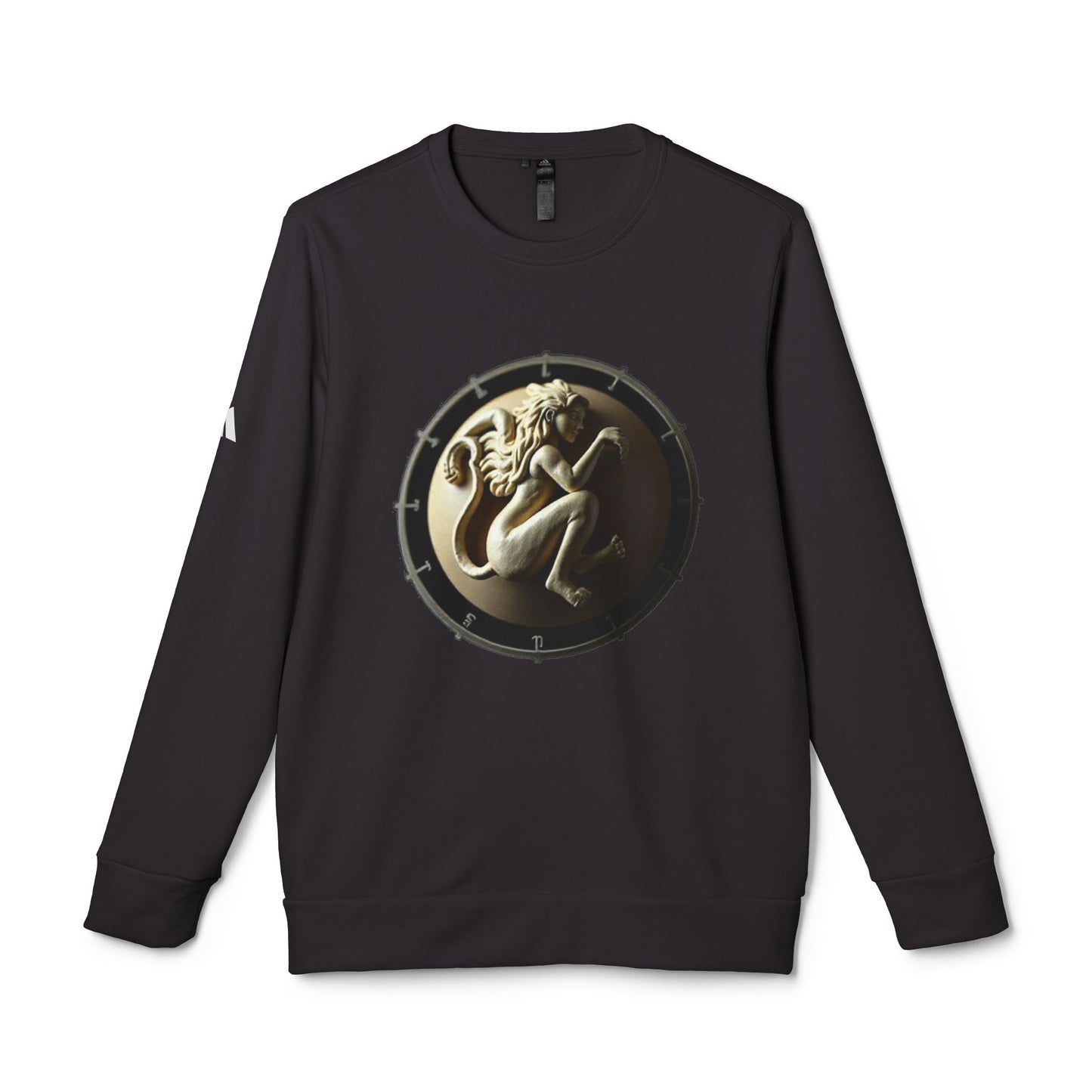Adidas, Unisex Fleece Crewneck Sweatshirt, Virgo, Space Symbol, Zodiac