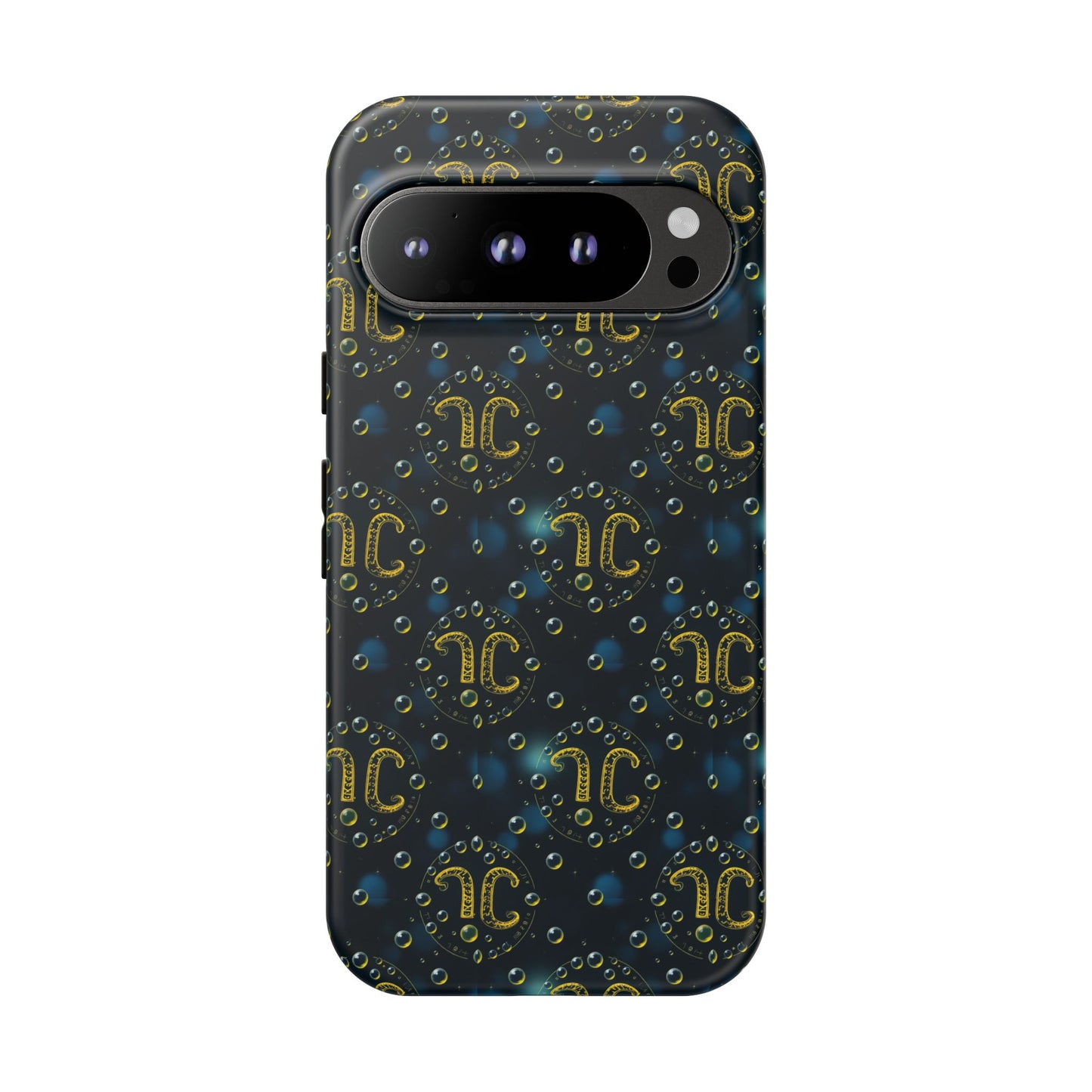 Tough Cases, Aquarius, Zodiac v2, Bubble Pattern