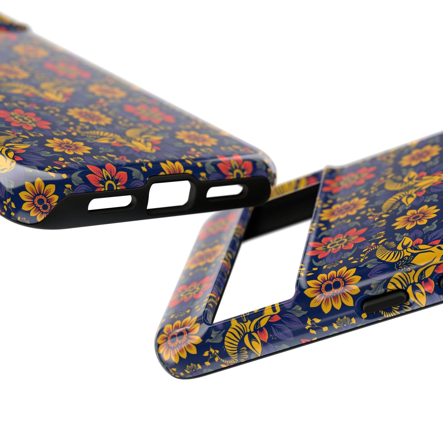 Tough Cases, Taurus, Zodiac v3, Flower Pattern