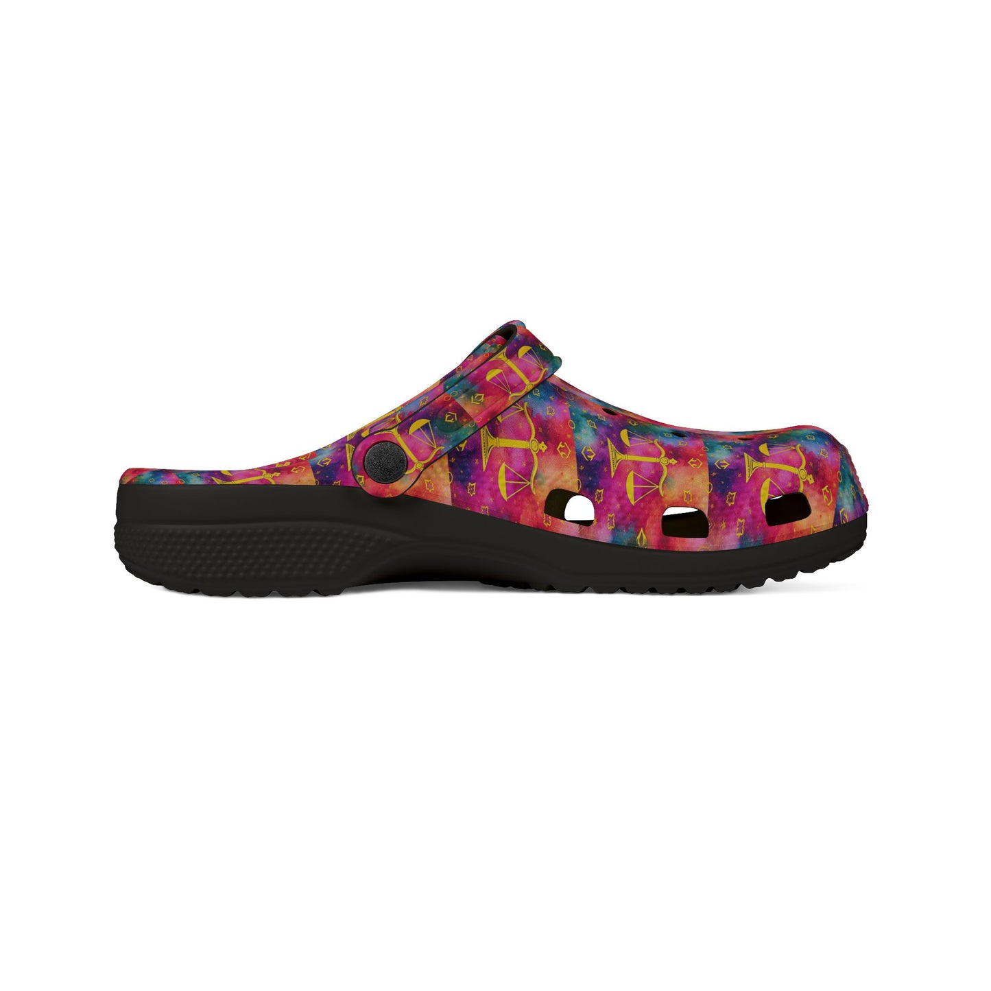 EVA Foam Rubber Shoes, (AOP), Libra, Zodiac v4, Pattern