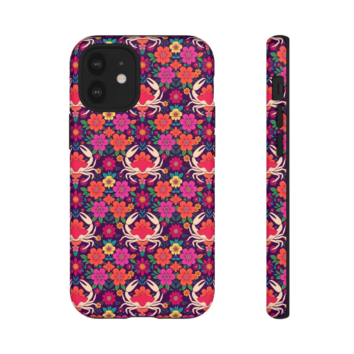 Tough Cases, Cancer, Zodiac v1, Flower Pattern