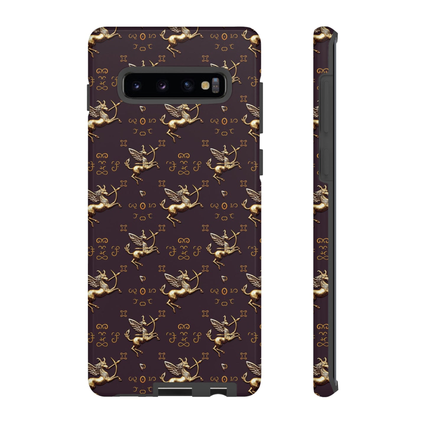 Tough Cases, Sagittarius, Zodiac v3, Metal Pattern