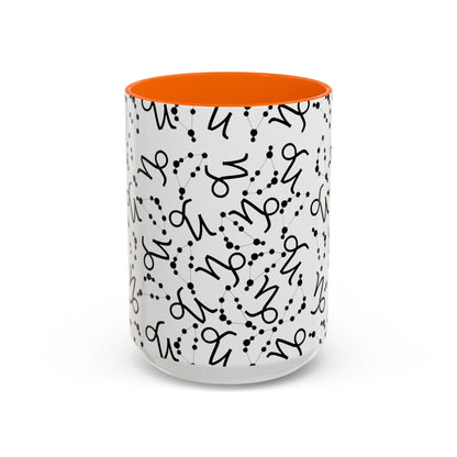 Accent Coffee Mug with the Capricorn sign (11, 15oz)