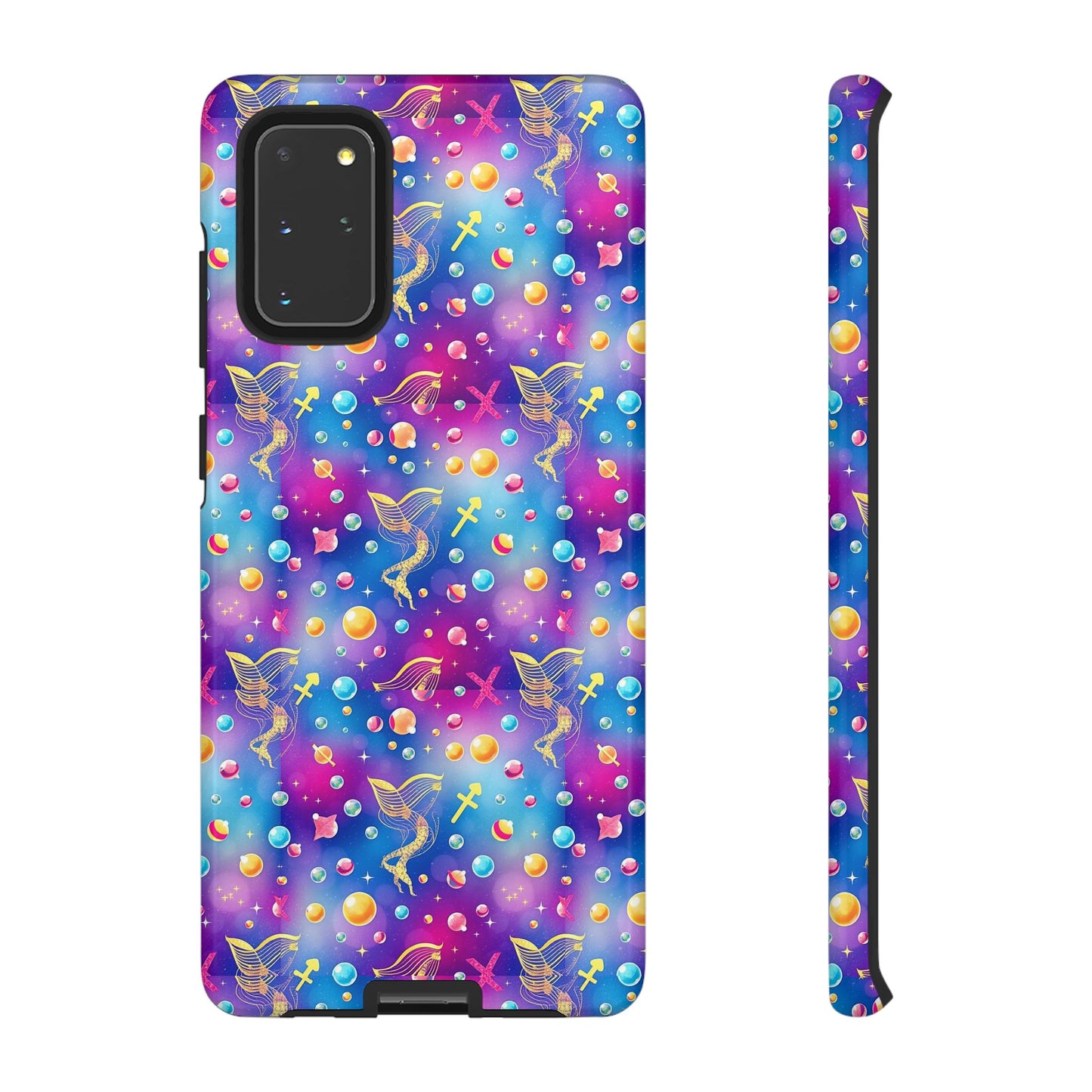 Tough Cases, Sagittarius, Zodiac v3, Bubble Pattern