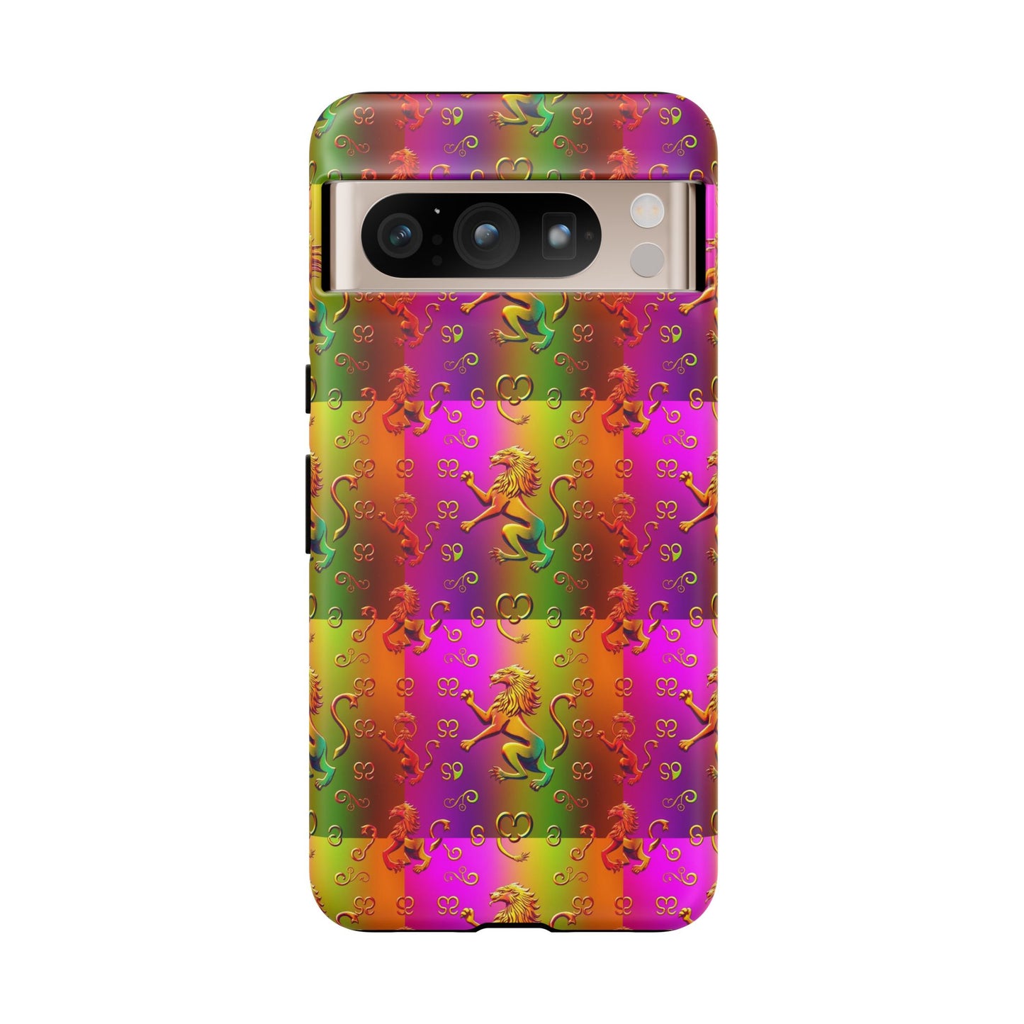 Tough Cases, Leo, Zodiac v1, Metal Pattern