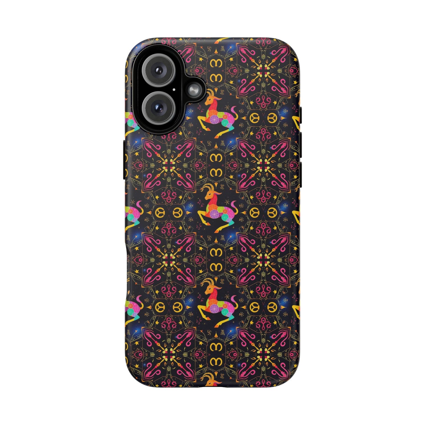 Tough Cases, Capricorn, Zodiac v2, Metal Pattern