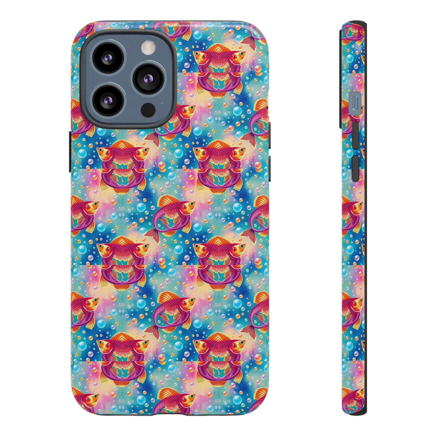 Tough Cases, Pisces, Zodiac v1, Bubble Pattern