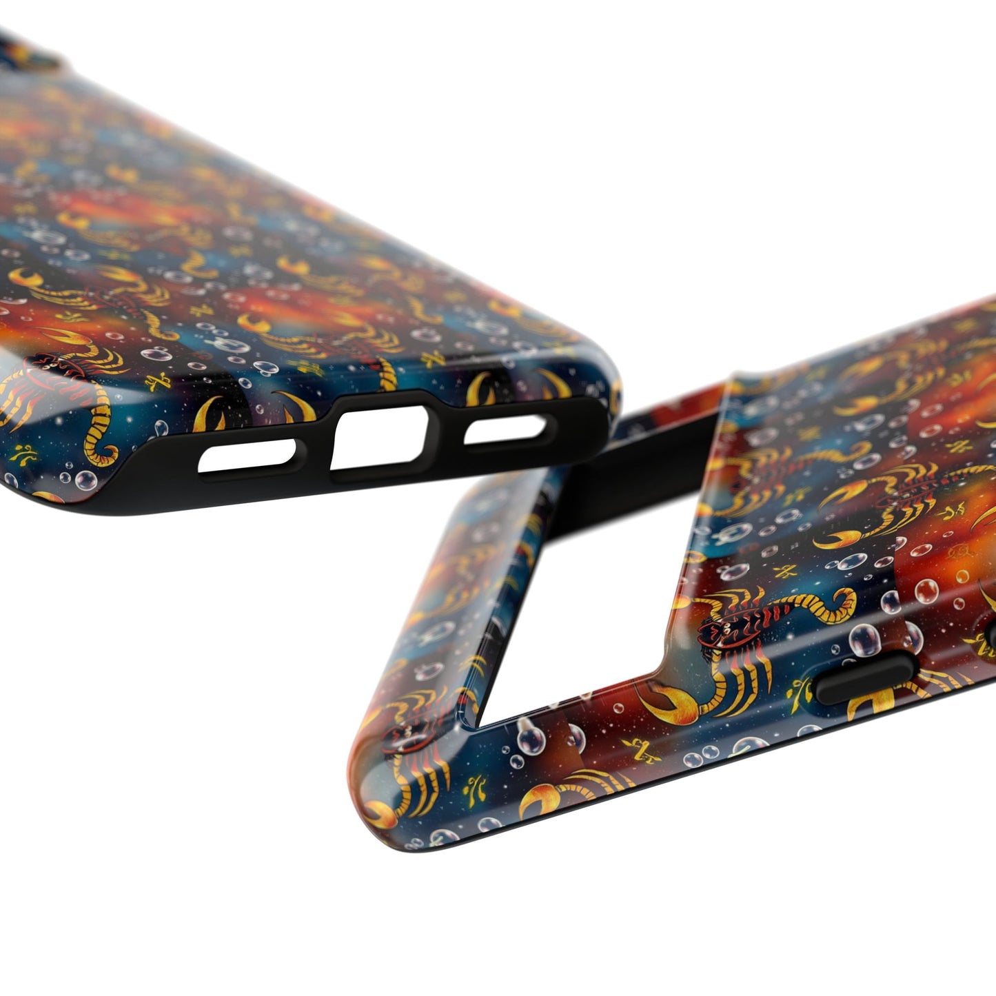 Tough Cases, Scorpio, Zodiac v2, Bubble Pattern