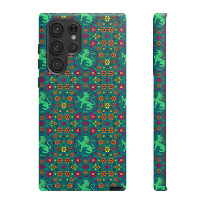 Tough Cases, Leo, Zodiac v3, Flower Pattern