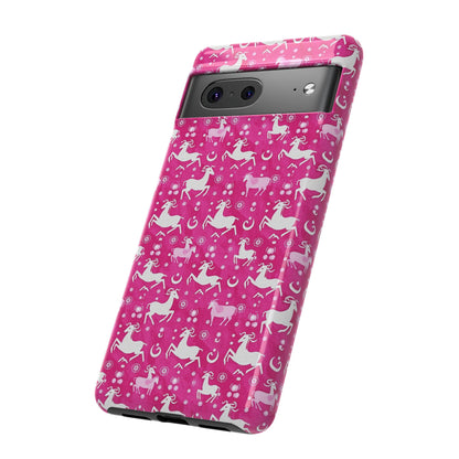 Tough Cases, Capricorn, Zodiac v1, Bubble Pattern
