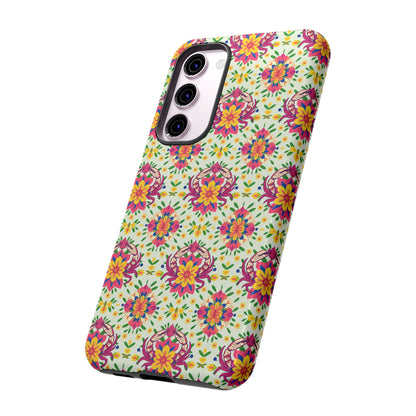 Tough Cases, Cancer, Zodiac v3, Flower Pattern