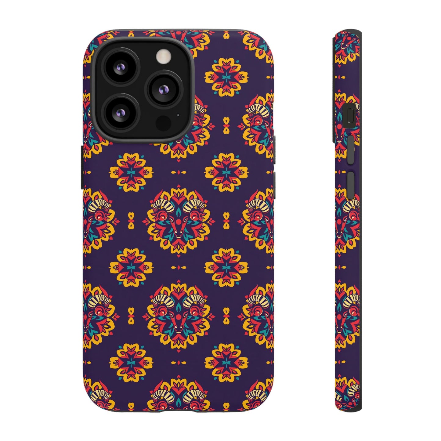 Tough Cases, Taurus, Zodiac, Flower Pattern