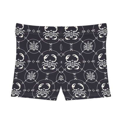 Women's Shorts, AOP, Scorpio, Zodiac, Pattern