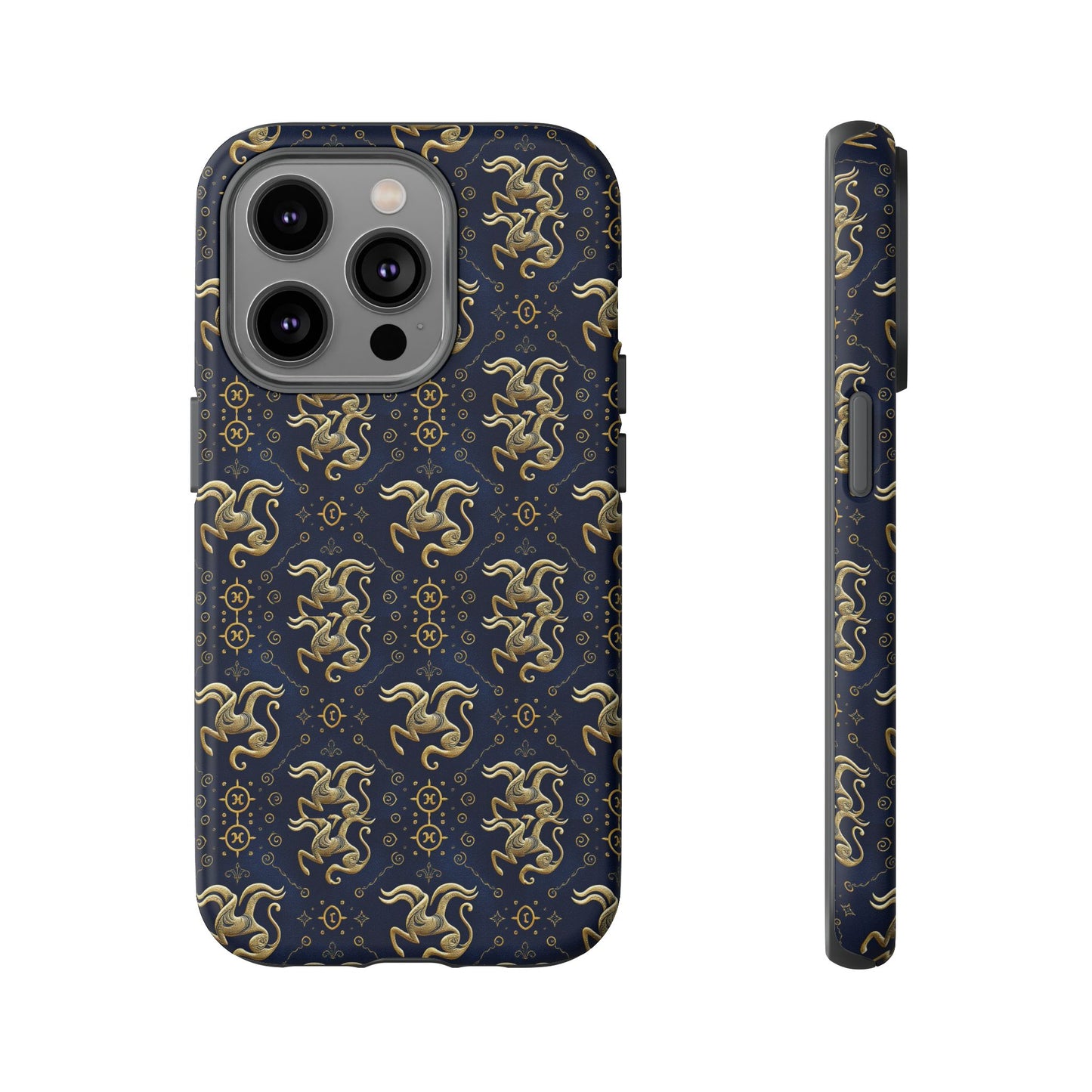 Tough Cases, Aquarius, Zodiac v2, Metal Pattern