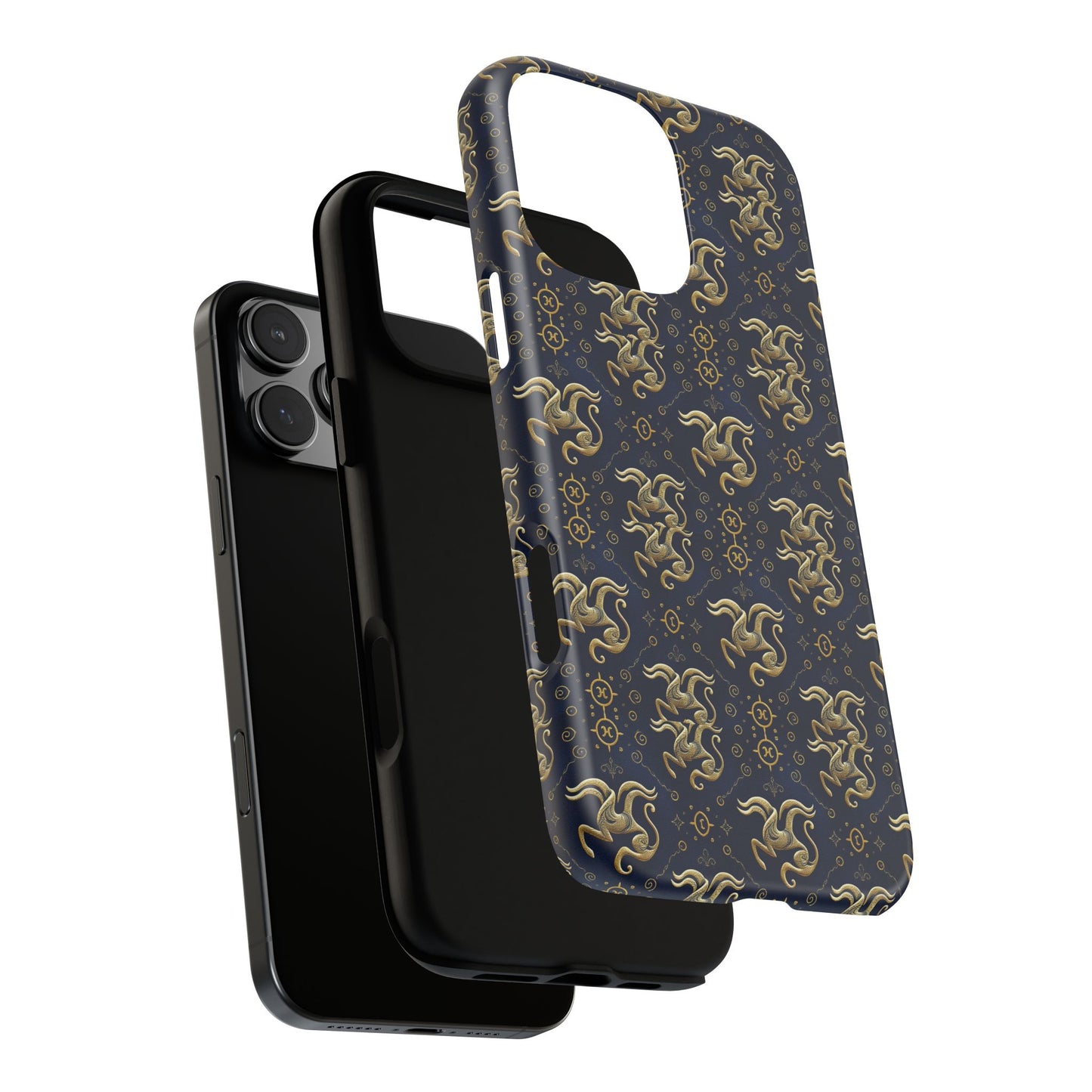 Tough Cases, Aquarius, Zodiac v2, Metal Pattern