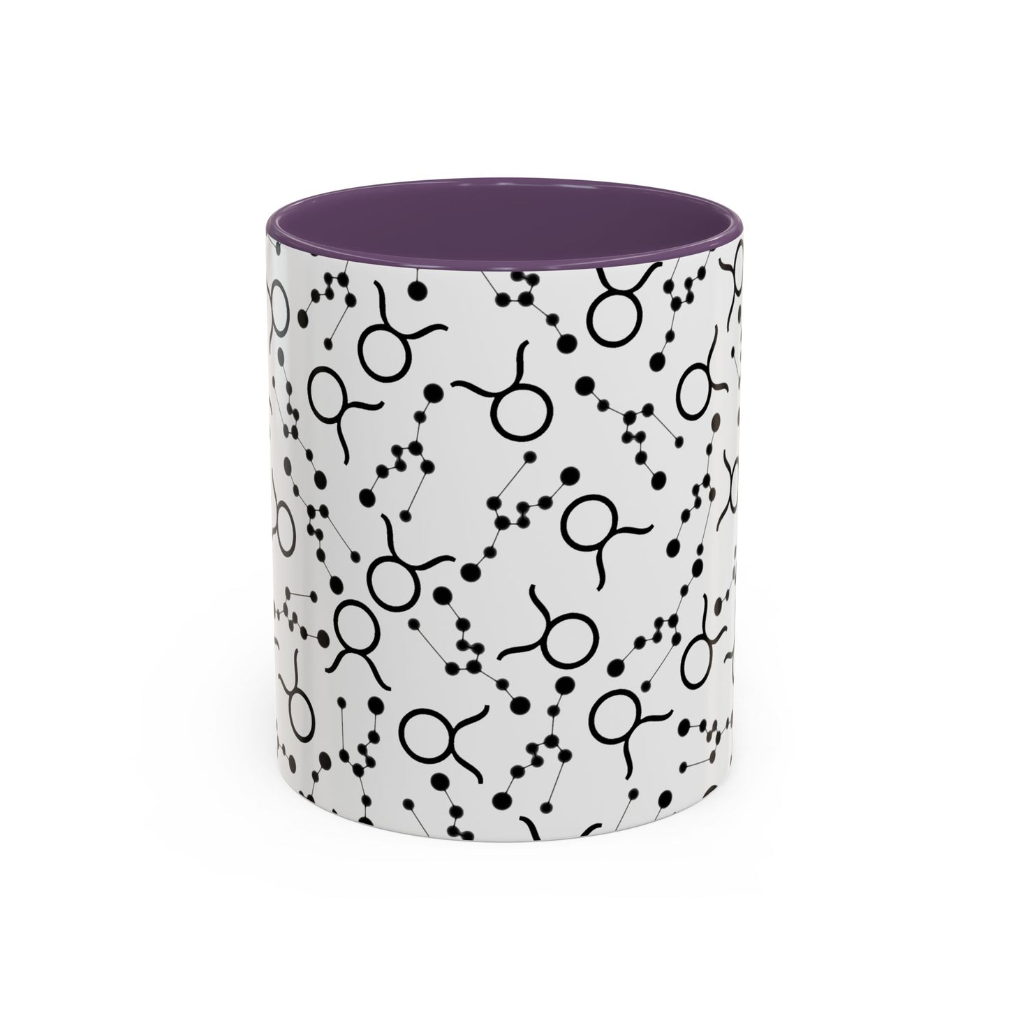Accent Coffee Mug with the Taurus Zodiac sign (11, 15oz)