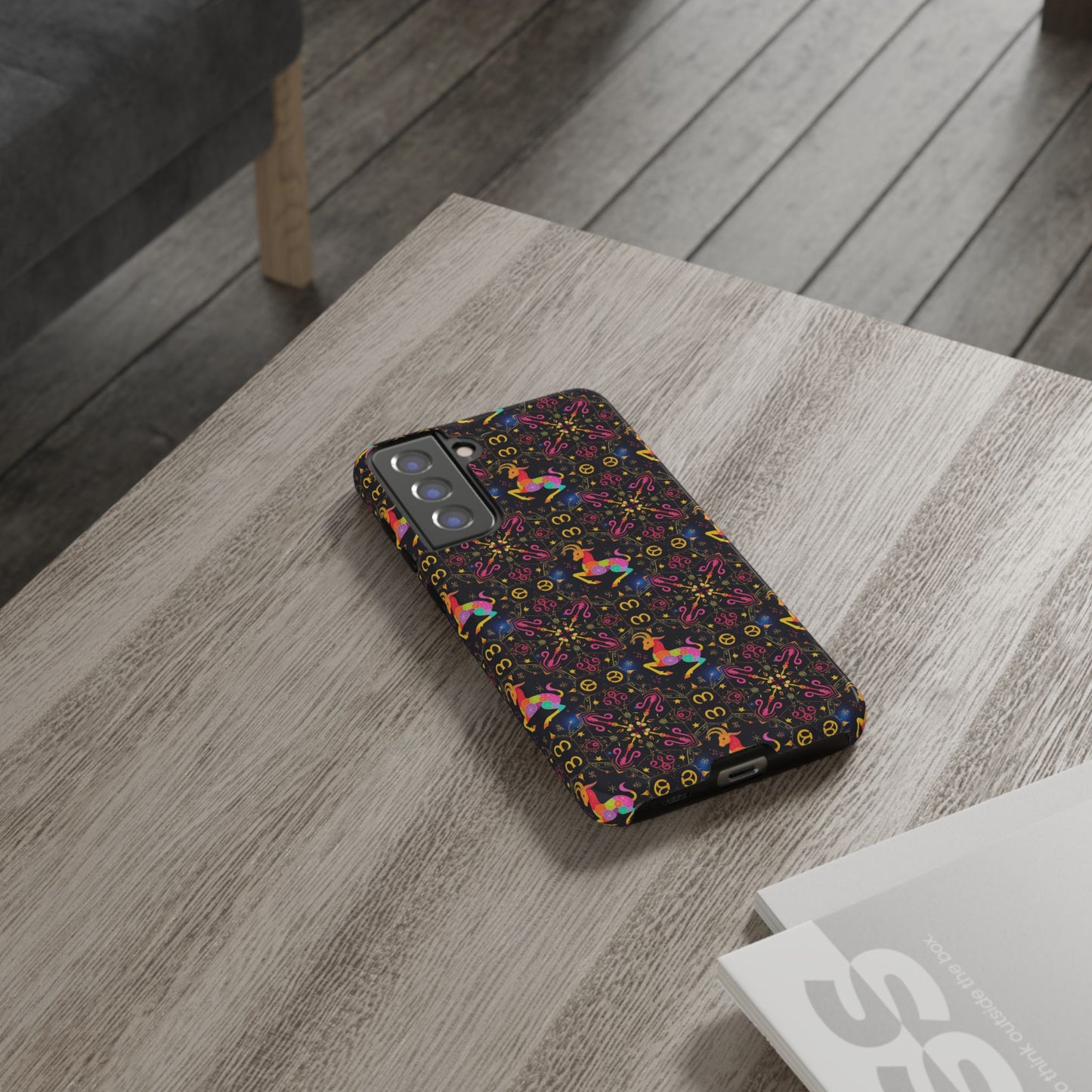 Tough Cases, Capricorn, Zodiac v2, Metal Pattern