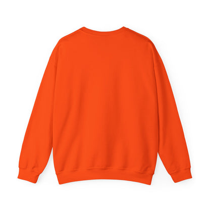 Unisex Heavy Blend™ Crewneck Sweatshirt, Anime Fire Aries, Zodiac Design