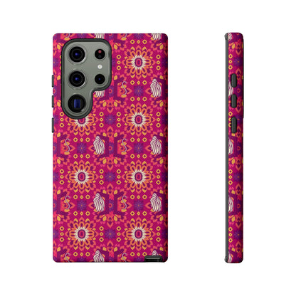 Tough Cases, Gemini, Zodiac v1, Flower Pattern