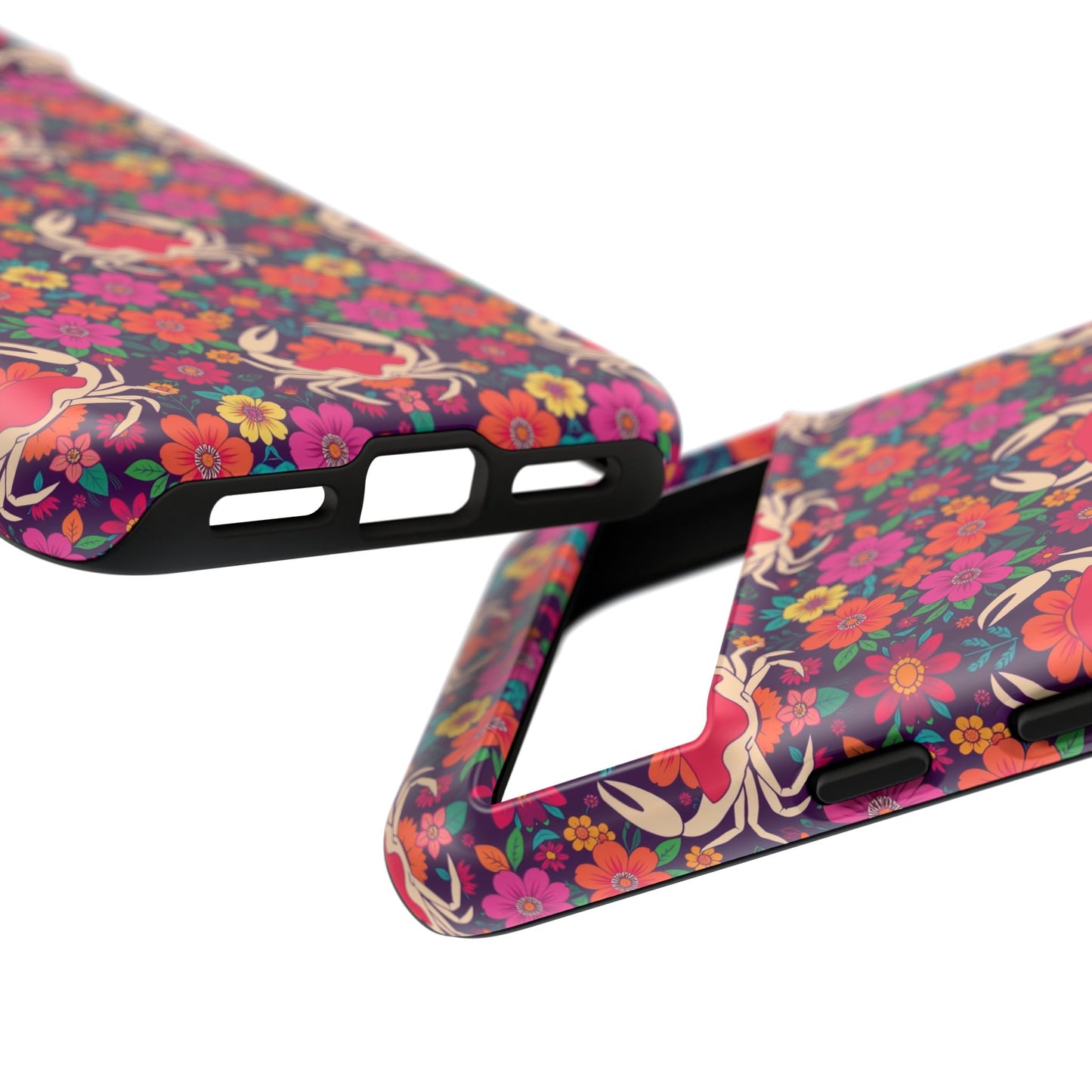 Tough Cases, Cancer, Zodiac v1, Flower Pattern