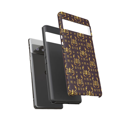 Tough Cases, Scorpio, Zodiac v2, Metal Pattern