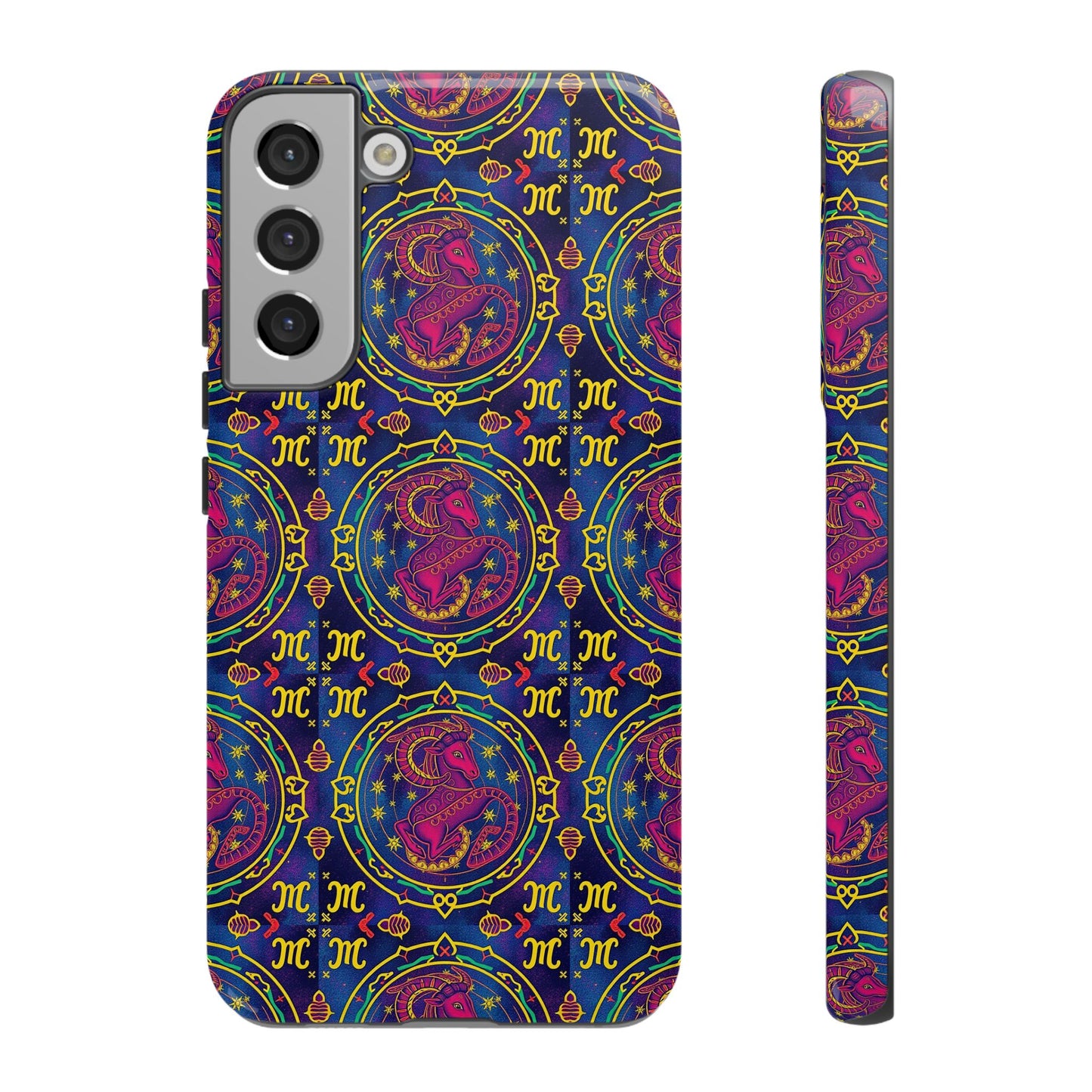 Tough Cases, Capricorn, Zodiac, Metal Pattern