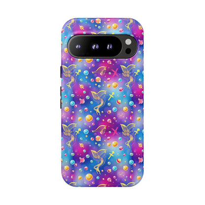Tough Cases, Sagittarius, Zodiac v3, Bubble Pattern
